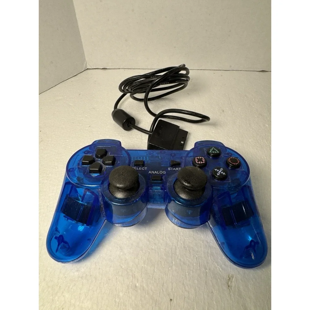 Analog Controller 2 - Blue Controller -‎ For PlayStation 2.